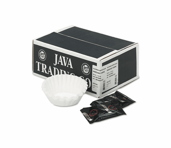JAV705024 Coffee Portion Packs, 1-1/2 oz Packs, Hazelnut Crme By JAVA TRADING CO.