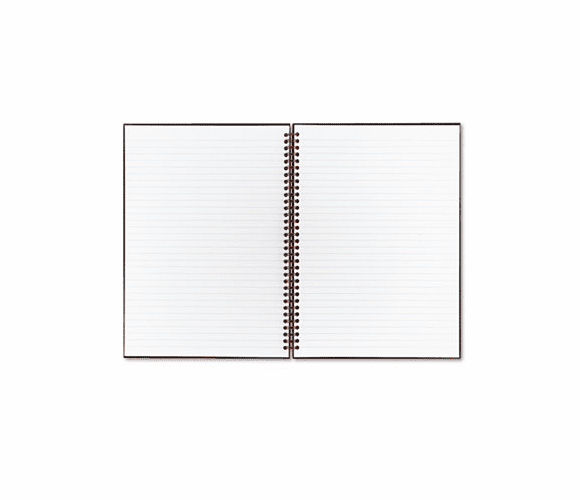 JDKB67004 Twinwire Black Hardcover Notebook, Ruled, 8-1/4 x 11-3/4, White, 70-Sheet By MEAD PRODUCTS