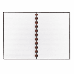 JDKB79019 Twinwire Hardcover Notebook, Perforated, Ruled, 8-1/4 x 11-3/4, White, 70-Sheet By MEAD PRODUCTS