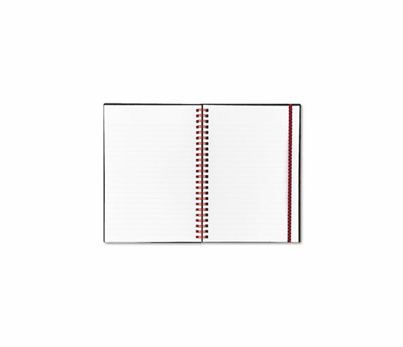 JDKC67009 Poly Twinwire Notebook, Margin Rule, 5-7/8 x 8-1/4, White, 70 Sheets/Pad By MEAD PRODUCTS