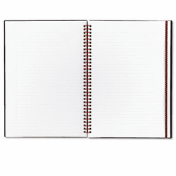 JDKE67008 Poly Twinwire Notebook, Margin Rule, 8-1/4 x 11-3/4, 70 Sheets/Pad By MEAD PRODUCTS