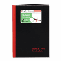 JDKL67019 Recycled Casebound Notebook, Ruled, 8-1/4 x 11-3/4,  96 Sheets By MEAD PRODUCTS