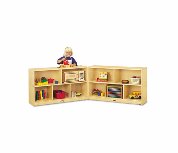 JNT0292JC Fold-n-Lock Storage Units, 48w x 15d x 29-1/2h, White By JONTI-CRAFT, INC.