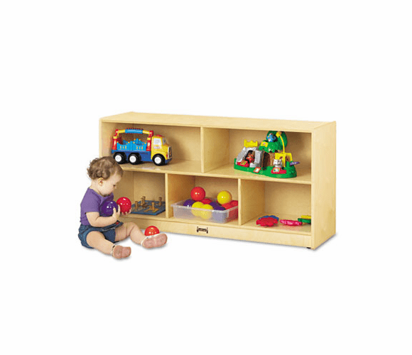 JNT0324JC Toddler Single Mobile Storage Unit, 48w x 15d x 24-1/2h, White By JONTI-CRAFT, INC.