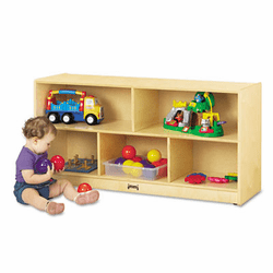 JNT0324JC Toddler Single Mobile Storage Unit, 48w x 15d x 24-1/2h, White By JONTI-CRAFT, INC.