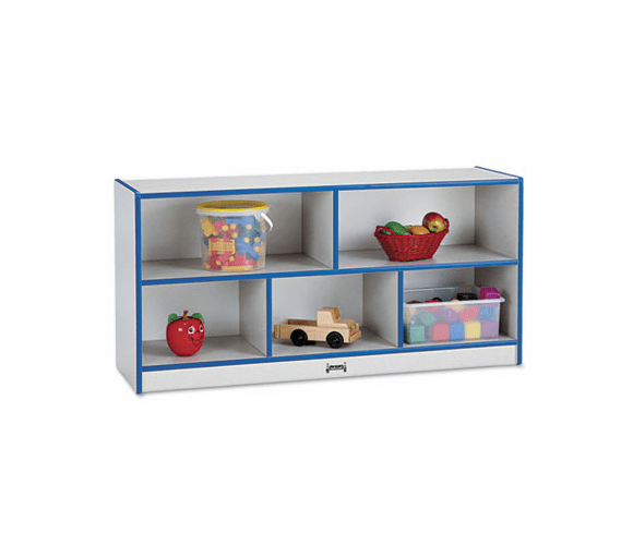 JNT0324JCWW003 Rainbow Accents Single Storage Units, 48w x 15d x 24-1/2h, Blue/Freckled Gray By JONTI-CRAFT, INC.
