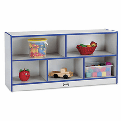 JNT0324JCWW004 Rainbow Accents Single Storage Units, 48w x 15d x 24-1/2h, Purple/Freckled Gray By JONTI-CRAFT, INC.