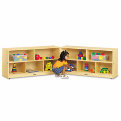 JNT0326JC Fold-n-Lock Storage Units, 48w x 15d x 24-1/2h, White By JONTI-CRAFT, INC.