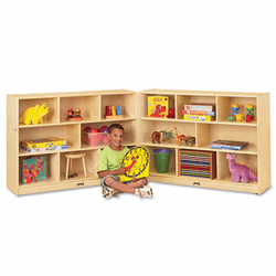 JNT0369JC Fold-n-Lock Storage Units, 48w x 15d x 35-1/2h, White By JONTI-CRAFT, INC.