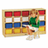 JNT0421JC Tray Mobile Cubbie, 48w x 15d x 29-1/2h, Birch/Assorted By JONTI-CRAFT, INC.