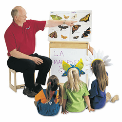 JNT0543JC Big Book Easels, 24-1/2w x 15d x 20h, White By JONTI-CRAFT, INC.