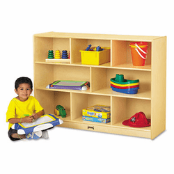 JNT2691JC Super-Sized Single Mobile Storage Unit, 48w x 15d x 35-1/2h, White By JONTI-CRAFT, INC.