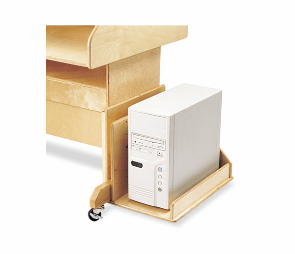 JNT3441JC Open CPU Booth, 12w x 19-1/2d x 13-1/2h, Birch By JONTI-CRAFT, INC.