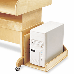 JNT3441JC Open CPU Booth, 12w x 19-1/2d x 13-1/2h, Birch By JONTI-CRAFT, INC.
