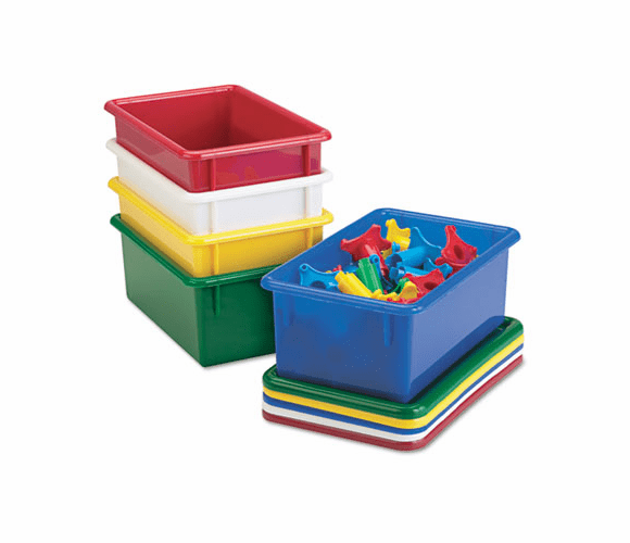 JNT8002JC Cubbie Trays, 8-5/8w x 13-1/2d x 5-1/4h, Blue By JONTI-CRAFT, INC.