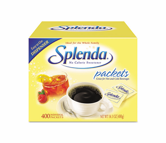 JOJ200411 No Calorie Sweetener Packets, 400/Box By MCNEIL - DIV OF JOHNSON&JOHNSON