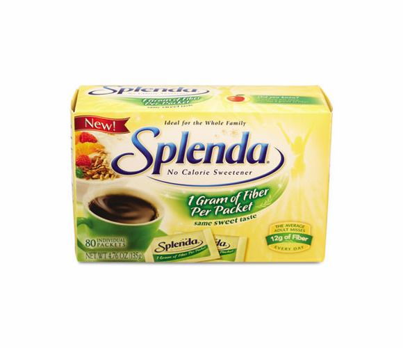 JOJ201800 No-Calorie Sweetener with Fiber, 80 Packets/Box By MCNEIL - DIV OF JOHNSON&JOHNSON