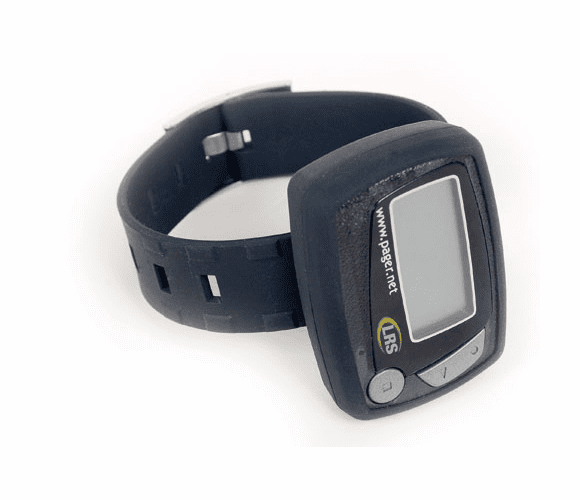 K1-0125 Rubber Wristband And Sleeve For The Battery-Operated Alphanumeric Pager By LRS