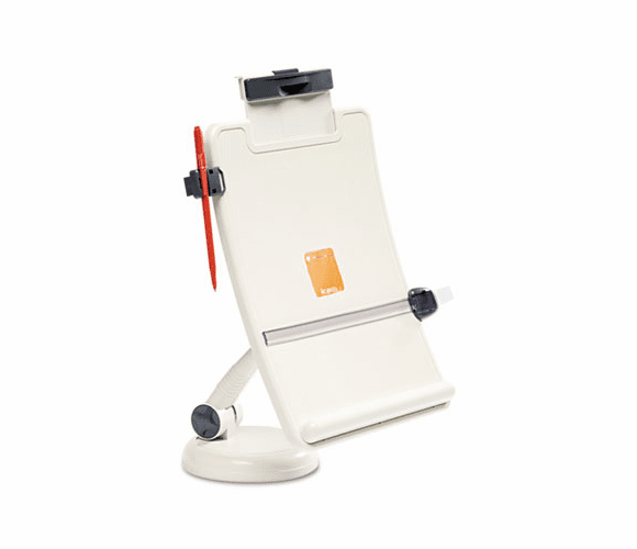 KCS10190 Adjustable Magic Curve Copyholder, 9"w x 6"d x 16"h, Putty By KELLY COMPUTER SUPPLIES