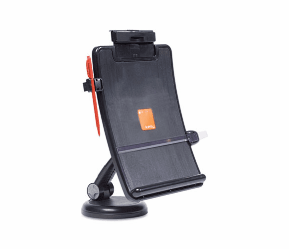 KCS10192 Adjustable Magic Curve Copyholder, 9"w x 6"d x 16"h, Black By KELLY COMPUTER SUPPLIES