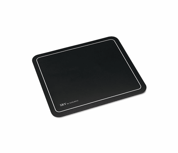 KCS81106 SRV Optical Mouse Pad, Nonskid Base, 9 x 7-3/4, Black By KELLY COMPUTER SUPPLIES