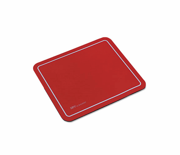 KCS81108 SRV Optical Mouse Pad, Nonskid Base, 9 x 7-3/4, Red By KELLY COMPUTER SUPPLIES