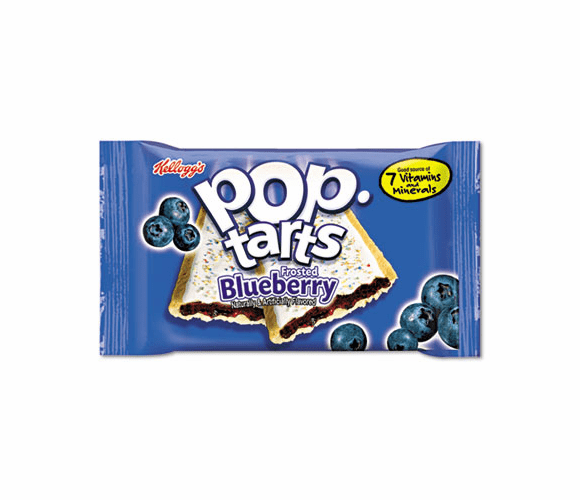 KEB31032 Pop Tarts, Blueberry, 6/Box By KELLOGG'S
