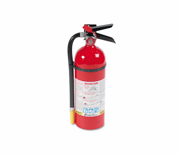 KID466112 ProLine Pro 5 MP Fire Extinguisher, 3-A,40-B:C, 195psi, 16.07h x 4.5dia, 5lb By KIDDE
