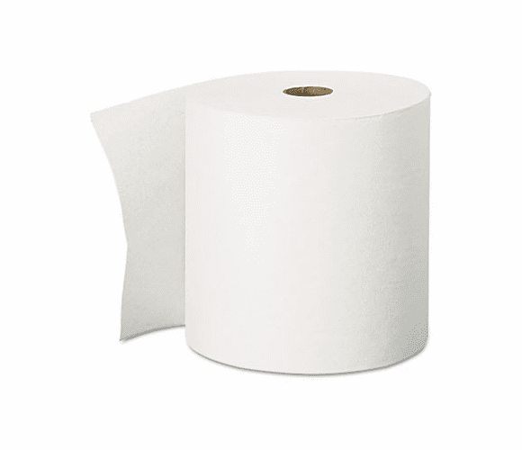 KIM01000 SCOTT High-Capacity Hard Roll Towels, 8 x 1000', White, 12/Carton By KIMBERLY CLARK