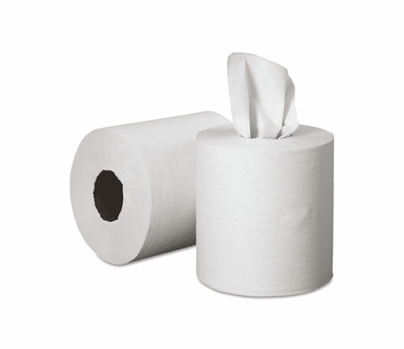 KIM01032 SCOTT Roll Control Center Pull Towels, 8 x 12, White, 700/Roll, 6/Carton By KIMBERLY CLARK