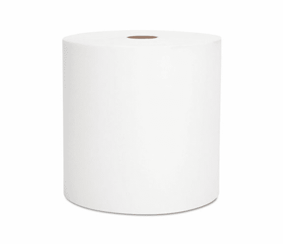 KIM01052 SCOTT Recycled Hard Roll Towels, White, 8 x 800ft., 12/Carton By KIMBERLY CLARK