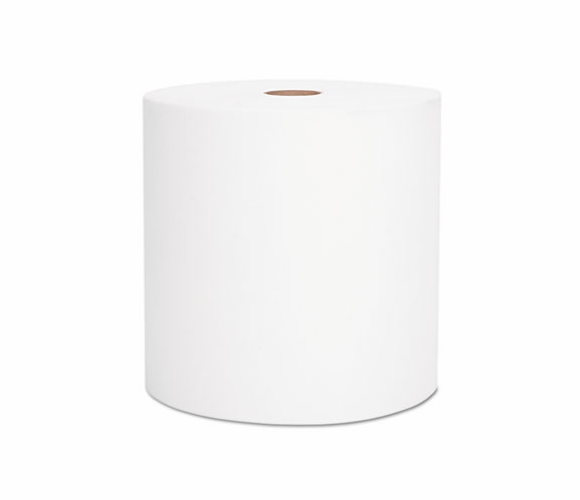 KIM02000 SCOTT High-Capacity Hard Roll Towels, 8 x 950', 1.75" Core Dia, White, 6/Carton By KIMBERLY CLARK