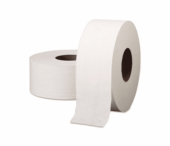 KIM03148 SCOTT Jumbo Roll Bathroom Tissue, 2-Ply, 9" dia, 1000 ft, 4/Carton By KIMBERLY CLARK