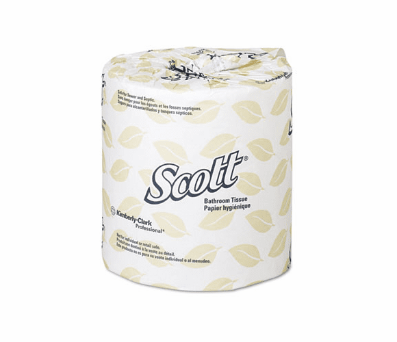 KIM04460RL SCOTT Standard Roll Bathroom Tissue, 2-Ply, 550 Sheets/Roll By KIMBERLY CLARK