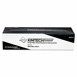 KIM05514 KIMTECH SCIENCE Precision Wipes Tissue Wiper, 14.7 x 16.6, WH, 140/Box By KIMBERLY CLARK