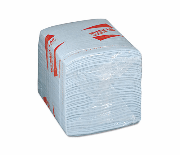 KIM05776 WYPALL L40 1/4-Fold Wiper, 12 1/2 x 13, 56/Box, 12/Carton By KIMBERLY CLARK