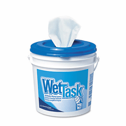 KIM06411 KIMTECH PREP Wipes for WETTASK System, 12 x 12 1/2, 90/Roll, 6/Carton By KIMBERLY CLARK