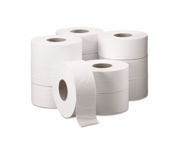 KIM07304 KLEENEX COTTONELLE JRT Jr. Jumbo Roll Tissue, 2-Ply, 7.9" dia, 750 ft, 12/Carton By KIMBERLY CLARK