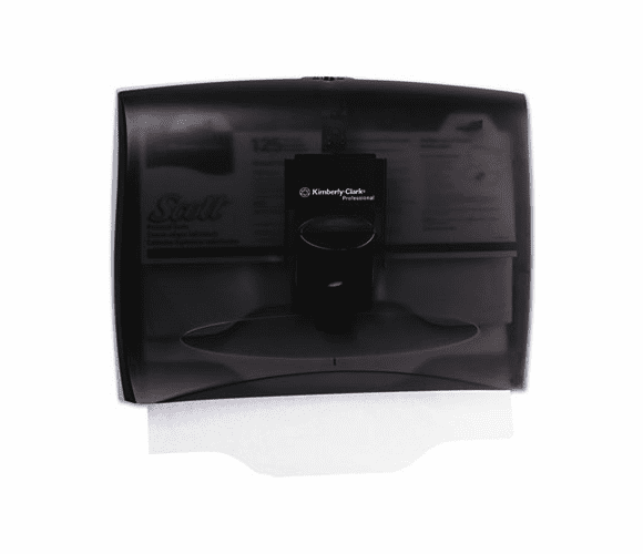 KIM09506 IN-SIGHT Toilet Seat Cover Dispenser, 17 2/5 x 3 1/3 x 13, Smoke/Gray By KIMBERLY CLARK