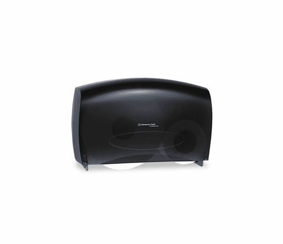 KIM09551 IN-SIGHT JRT Combo Tissue Dispenser, 20 2/5w x 5 4/5d x 13 1/10h, Smoke/Gray By KIMBERLY CLARK