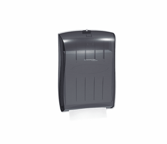 KIM09905 IN-SIGHT Universal Towel Dispenser, 13 31/100w x 5 16/20d x 18 16/20h,Smoke/Gray By KIMBERLY CLARK