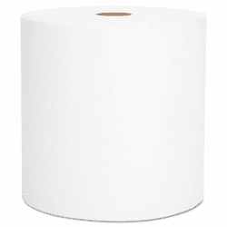 KIM10191 SCOTT Hard Roll Towels, 8 x 1000', White, 6/Carton By KIMBERLY CLARK