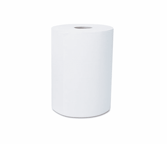 KIM12388 SCOTT SLIMROLL Hard Roll Towels, 8" x 580', White, Roll, 6/Carton By KIMBERLY CLARK