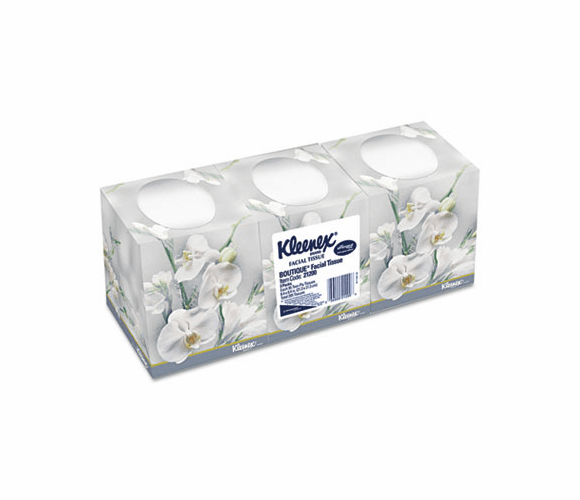 KIM21200 KLEENEX Facial Tissue, 2-Ply, POP-UP Box, 95/Box, 3 Boxes/Pack By KIMBERLY CLARK