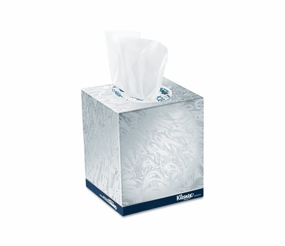 KIM21270BX KLEENEX BOUTIQUE White Facial Tissue, 2-Ply, POP-UP Box, 95 Tissues/Box By KIMBERLY CLARK