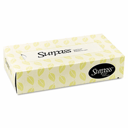 KIM21340 SURPASS Facial Tissue, 2-Ply, Flat Box, 100/Box, 30 Boxes/Carton By KIMBERLY CLARK