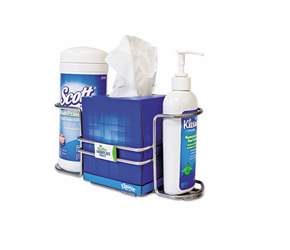 KIM32179 Premium Desk Caddy, 11 x 5-1/4 x 8-5/8, Silver By KIMBERLY CLARK