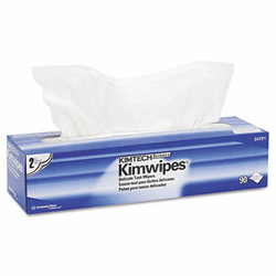 KIM34721 KIMTECH SCIENCE KIMWIPES, Tissue, 14 7/10 x 16 3/5, 90/Box, 15/Carton By KIMBERLY CLARK