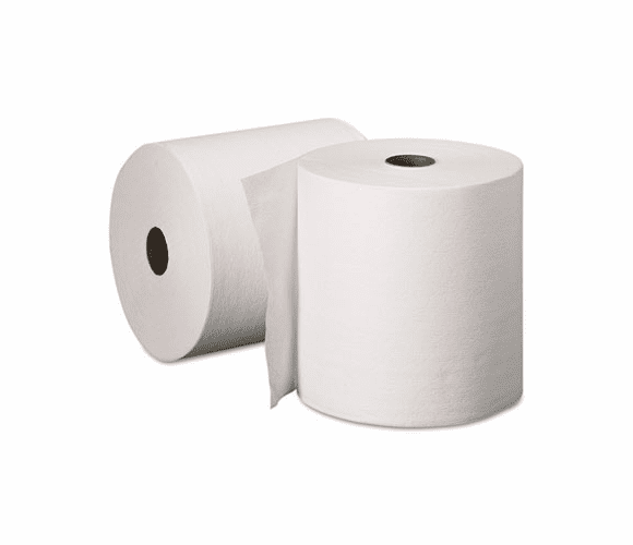 KIM50606 KLEENEX Hard Roll Towels, 8 x 600', 1.75" Core Dia., White, 6/Carton By KIMBERLY CLARK