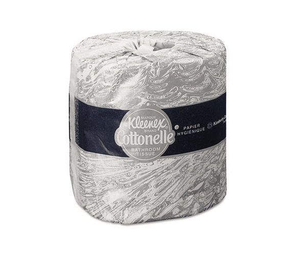 KIM88336PK KLEENEX COTTONELLE One-Ply Bathroom Tissue, 505 Sheets/Roll, 10 Rolls/Pack By KIMBERLY CLARK